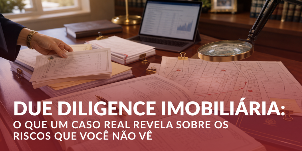 ARTIGO DUE DILIGENCE IMOBILIÁRIA: O QUE UM CASO REAL REVELA SOBRE OS RISCOS QUE VOCÊ NÃO VÊ